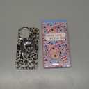 Loheckle for iPhone 14 Pro Max Case with Stand- Compatible with MagSafe Women Girls Cute Girly Aesthetic Unique Design Soft TPU Magnetic Ring Phone Cover for Apple 14 Promax, Leopard