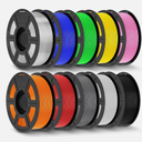 JAYO PLA+ Filament 1.75mm,3D Printer Filament PLA Plus Dimensional Accuracy +/- 0.02 mm, 1.1 Kg Per Spool, 8 Pieces