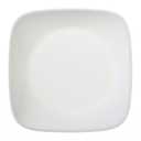 CORELLE Square Pure White 6-1/2" Bread & Butter Plate