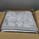 RUUGME Washable Abstract 8X10 Rug: Living Room Area Rugs Non-Slip Backing Neutral Stain Resistant Carpet for Bedroom Farmhouse Large Soft Indoor mats for Dining Room Office Entry 8X10 Grey