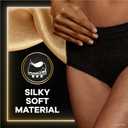 Always ZZZ Overnight Disposable Period Underwear for Women Size S/M, 360 Degrees Coverage, 7 Count
