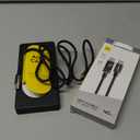 AOHI 140W USB C to USB C Cable with Display, Magline USB C Cable Nylon 4ft Type C Fast Charging Cable Cord Compatible with iPhone 15 Pro Max, Galaxy, MacBook Pro/Air, iPad Pro/Air, Pixel and More