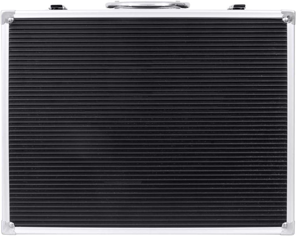 Vincent Master Case Travel Stylist Barber Case (Small, Black)