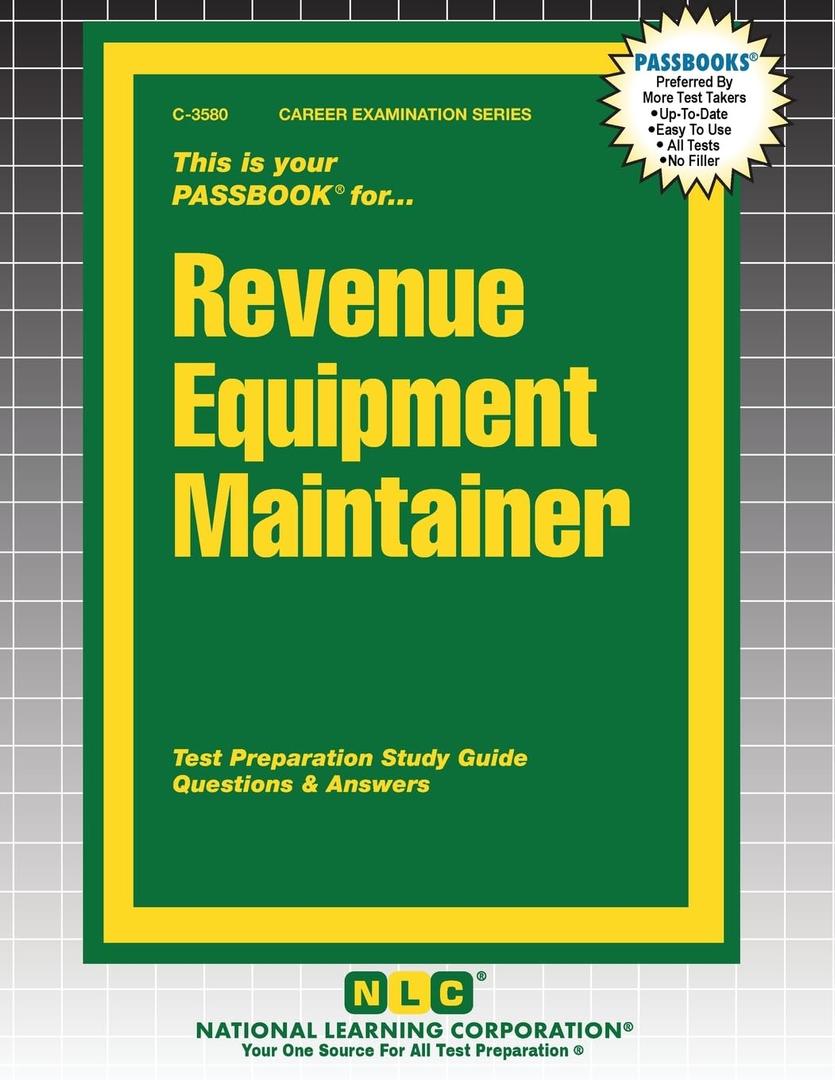Revenue Equipment Maintainer (Career Examination) by Passbooks (Compiler)