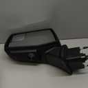 Left Driver Side Mirror Compatible With 2019-2024 Chevy Silverado 1500 With Power Glass Power Folding Heated Turn Signal Puddle Lights Mirror Memory Chrome Replace#84309683(13Pins)