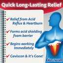 Gaviscon Extra Strength Fruit Antacid 60 Tablets (60 Count (Pack of 1))