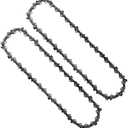 10 Inch Pole Saw Chain for Harbor Freight Atlas 56934, 10" Polesaw Chain for Makita EY401MP EY2650H25H, Chainsaw Chain for Poulan PLN1510 and Echo Models - 3/8" - .050" - 39 Drive Links