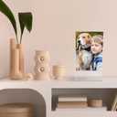 Thyle 12 Pack Clear Acrylic Photo Frame Double Sided Picture or Display Plastic Sign Holder Menu Holders for Tables T Shape Desktop Display Stand for Office Store Restaurant (3.5x5 Inch)