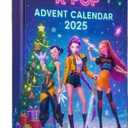 2025 Christmas Advent Calendars, Advent Calendars Keychain Countdown, Countdown Calendars with 24 Gifts, Christmas Decorations for Adult Teens Ornaments Gift