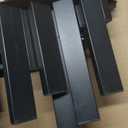 Bed Frame Full Size with Charging Station, Platform Metal Bed with Headboard & Led Light, Farmhouse Storage Bed for Bedroom, No Box Spring Needed (Antique White)