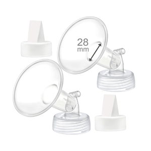 Maymom 28mm Flange Duckbill Valve Compatible with Spectra S1 Spectra S2 Breastpump Not Original Spectra S2 Accessories Not Original Spectra Pump Parts Replace Spectra Duckbill