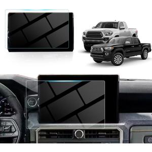 (2PCS) HD 2024 Tacoma Screen Protector 14Inch 2025 Tacoma Limited TRD Pro Protective Film 2024 Tacoma Accessories Tempered Glass