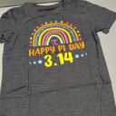 Pi Day Shirt Women Happy Pi Day 3.14 Shirts Math Teacher T-Shirt Pi Symbol Math Lover Tshirt Funny Mathematic Tee Top, S, Grey