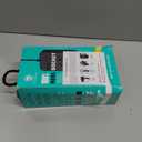 European Travel Plug Adapter, European Power Strip with 4 AC Outlets 1 USB C and 2 USB Ports, Europe to US Plug Adapter Type C for EU Germany France Spain Italy Travel (3ft)
