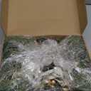 Cindeer 30 Inch Christmas Table Centerpiece Christmas Candle Holder for Dining Table Romantic Mantel Candle Holder Xmas Table Decoration Candelabrum for Holiday Party Fireplace Home (Gold)