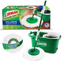 Libman Tornado Spin Mop System with Bucket & Wringer, 1 Refill Head