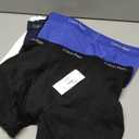 Calvin Klein Men's Cotton Stretch 7-Pack Boxer Brief (Large, 2 Blue Shadow, 2 White, 2 Black, 1 Cobalt Water)