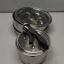 E-far 9pcs Stainless Steel Cookware Set, 3-Ply Pots and Pans Set w/Detachable Handle & Lid, Induction Cookware Kitchen Cooking Set for RV Camping, Nontoxic Whole Clad Frying/Saute/Sauce Pan, Oven Safe