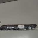 2 PCS Car Bumper Anti-Scratch Strips, Front and Rear Corner Bumper Guard Protector, Auto Rubber Bumper Anti Collision Decorative Trim, Universal for Most Cars, SUVs, Trucks (Long, White)