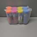 2 x 4PCS Free Throwing Parachute, Outdoor Toss It Up Flying Toys for Kids, No Assemble or Batteries Required