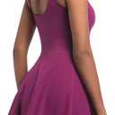 Womens Tennis Dress Built in Shorts Athletic Dress with Pockets for Golf Workout Active,Red,M (M)