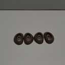 Pool End Caps Footings (4" x 2 3/4" x 1")