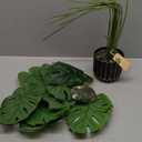 Der Rose 28'' Fake Plants Tall Artificial Monstera Faux Plants Indoor for Living Room Home House Decor