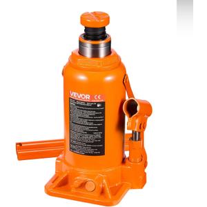VEVOR Hydraulic Bottle Jack, 20 Ton/44092 LBS All Welded Bottle Jack, 7.5-14 inch Lifting Range, with 3-Section Long Handle, for Pickup Truck, Truck, Car, RV, Auto Repair, Industrial Engineering