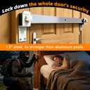Stainless Steel Door Security Bar, Household Anti-Collision Security Rod