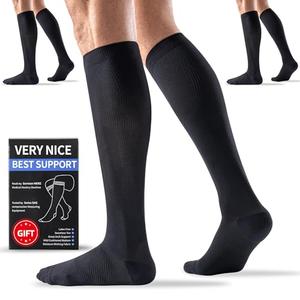 Medical Compression Socks 20-30 mmHg for Men Women (3 Pairs) - Best Support for All Day Wear, Pain Relief, Circulation 3XL