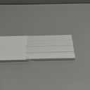 Cord Hider, 58in Cable Hider, Cord Covers for Wires on Wall, Paintable Cable Cover Raceway, Wire Hiders for TV on Wall, Cord Concealer, Cord Cable Management, 4X L14.5 W0.96 H0.58in, White