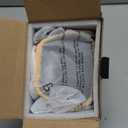 Heavy-Duty 160 PSI Tire Inflator Portable Air Compressor, 1 Min Fast Inflation Cordless Portable Air Pump with Digital Pressure Gauge & LED Light, Electric Tire Pump for Car, SUV, Bike, Ball (Yellow)