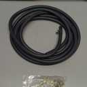 Strongthium 3/16 Fuel Line Hose Set with 10 Pieces Clamps Rubber Gas Tube for ATV Go-carts Mini Bikes 196cc 212cc 6.5hp 5.5hp 8hp 9hp 11hp 13hp Small Engines Generators 6.6 FT