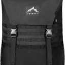 Himal Outdoors Spare Tire Trash Bag, Spare Tire Storage Bag, SUV Trunk Organizer for Outdoor Off-Road Recovery Gear, Black