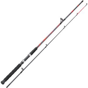 Sougayilang Spinning Rods, Strong Carbon&Glass Composite Fishing Pole with Stainless Steel Line Guides for Catfish- 7'0"- Red
