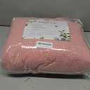 Cotton Queen Size Comforter SetPink BeddingPaisley Quilt SetFarmhouse Printed Pattern BedspreadsSoft Cotton Quilt Solid Color Lightweight Bedspread All Seasons 3 Piece