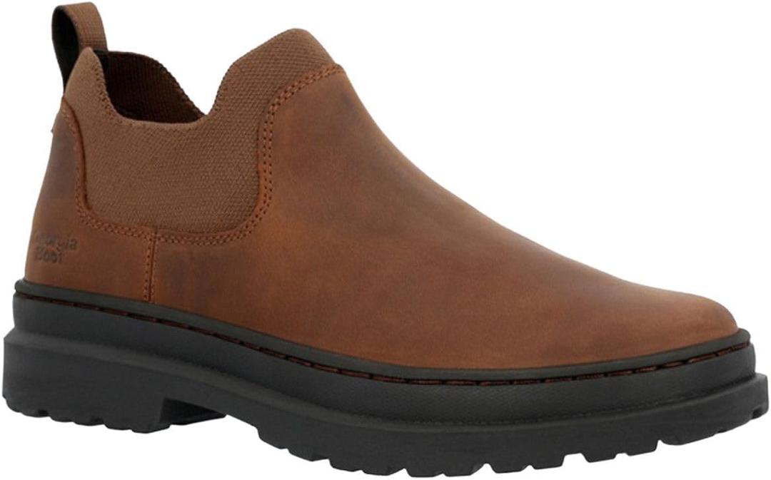 Georgia Boot Men's Romeo SuperLyte Brown Shoe (10.5)