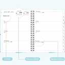 2026 Planner, Weekly and Monthly Calendar Planner Agenda, Jan 2026 - Dec 2026, Planning Academic Book, Office Desk Accessories and School Supplies - A5 (6.3'' x 8.5'') (Whale)