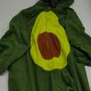 Funziez! Slim Pineapple and Avocado Adult Onesie - Food Halloween Costume - One Piece Cosplay Suit for Adults, Women and Men (Large)