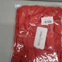 BEAGIMEG Women's Ruched Cami Crop Top Bodycon Skirt 2 Piece Outfits Dress (Red, S)