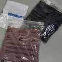 Carer Incontinence Underwear for Women 150ml High Absorbent Leak Proof Underwear for Women Washable Women's Incontinence Panties for Incontinence Bladder Leak 2 Pack Black/Dusty Rose L