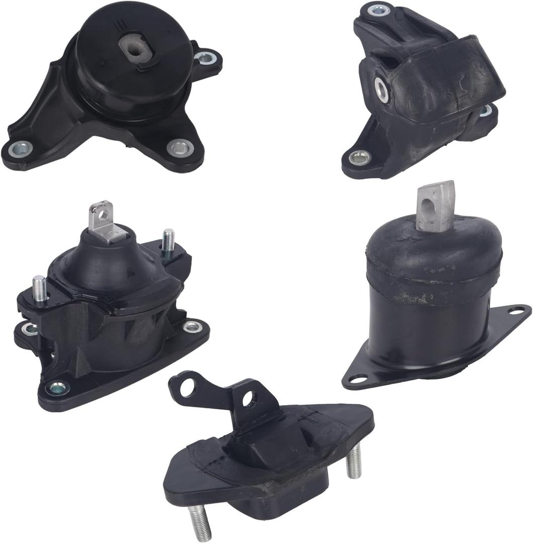 PAROD Engine Motor Mount Kit Fit for 2009-2014 Acura TSX, 2008-2012 Honda Accord, 2012-2015 Crosstour Replace#A4561 A4565 A4570 A4572 A4584