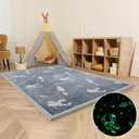 MAXYOYO Baby Play Mat, 1.2" Thick Memory Foam Soft Padded Carpet with Non-Slip Backing, Japanese Tatami Rug Living Room for Kids Toddler Children Nusery, 36"x60"