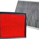 Cabin & Engine Air Filter for RX350 (2010-2015),Sienna (2011-2020),NX300(2018-2021),Avalon V6 (2013-2018),ES350 (2013-2018),NX200t (2015-2017),Camry V6 (2012-2017),Highlander Gas (2014-2019)