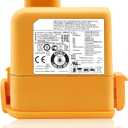 3000mAh for LG Vacuum Battery Replacement for LG Cord Zero A9,A9S,P9,A9K-CORE,A9MAX,A9T-Ultra,A9K Pro,A9N,A9M,A9MULTI,A958,A958SA,A9 Plus A905M A907GMS A905RM A908MVR A929KVM A958S R3U1