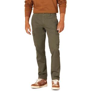 Amazon Essentials Mens Slim-Fit Stretch Cargo Pant (33W x 32L, Olive)