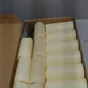 Set of 24 Waterproof Outdoor Flameless Candles, LED Candles with 4 Remote and Timer,(H 4" 5" 6" x D 2.2"),for Christmas,Halloween,Wedding,Festival