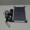 Biling 12W Solar Fountain Pump, Solar Pond Pump equipped filtration and anti-dry Protection