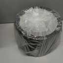 8 Inch Flexible Ducting Hose 12 Feet Black Aluminum Ducting -4 Layer Protection Dryer Vent Hose for HVAC Heating Cooling Ventilation and Exhaust, 2 Clamps Included