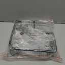 Sakugi Corner Shower Caddy - 2 Pack, Adhesive Shower Organizers, Rustproof Stainless Steel Shower Shelves with 8 Hooks, No Drilling Bathroom Organizers and Storage Racks, Space-Saving, Black, Large